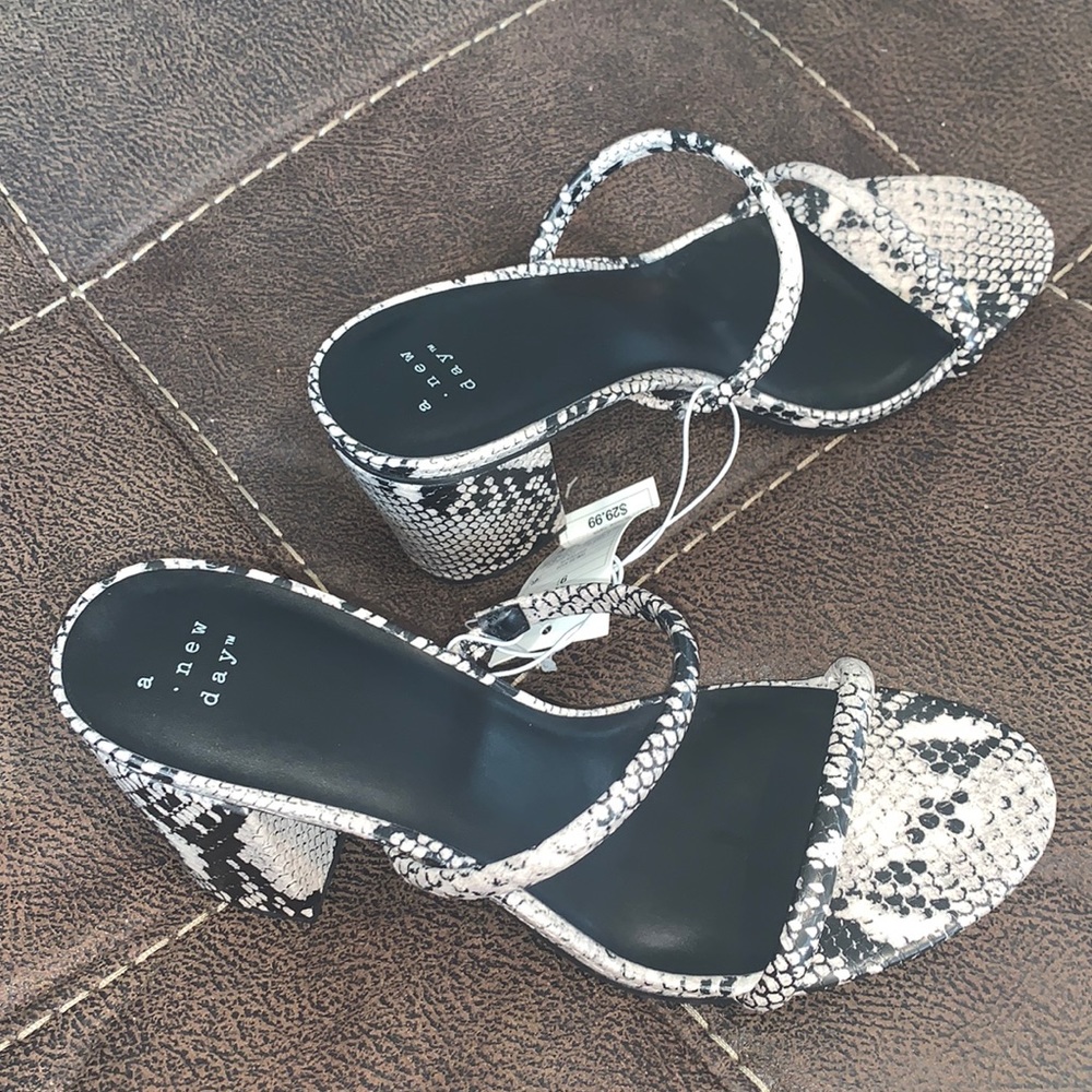size 9.5 chunky heel a new day from target brand